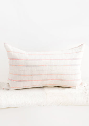 18x18 Cotton Moroccan Design Square Pillow Cover Natural - Saro