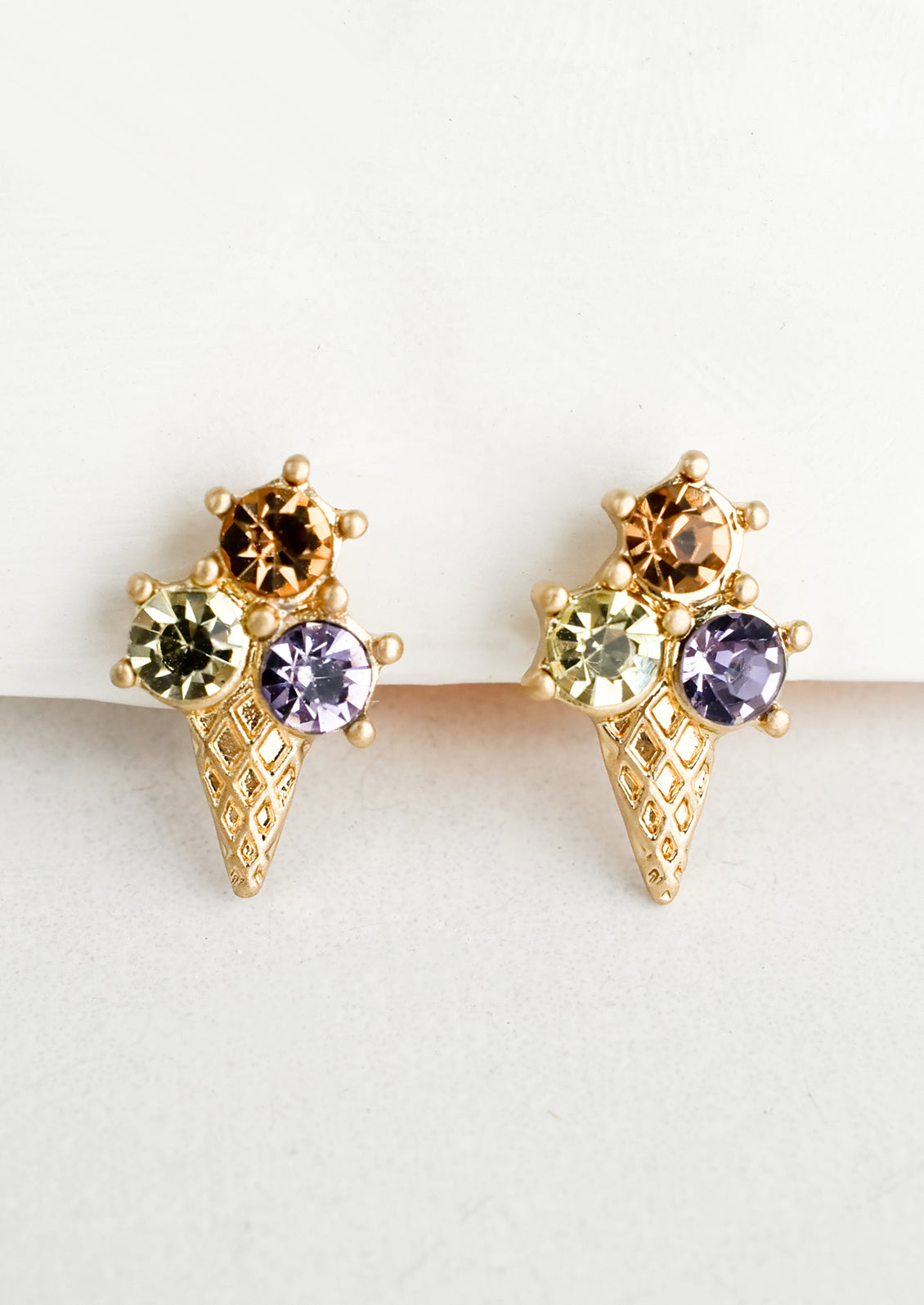 Ice Cream Cone Earrings