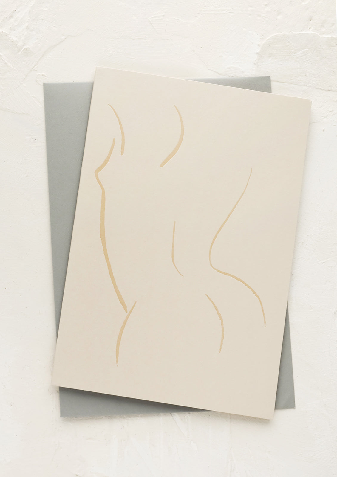 Nude Study Blank Card