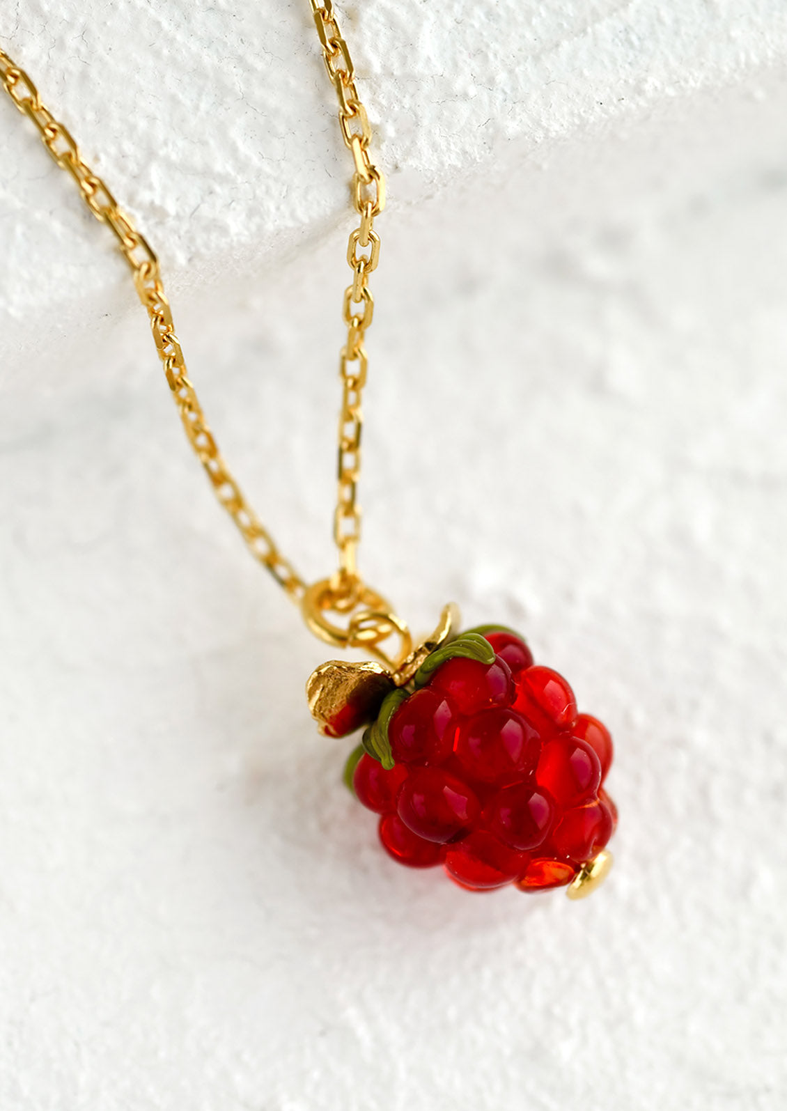 Wild Raspberry Necklace