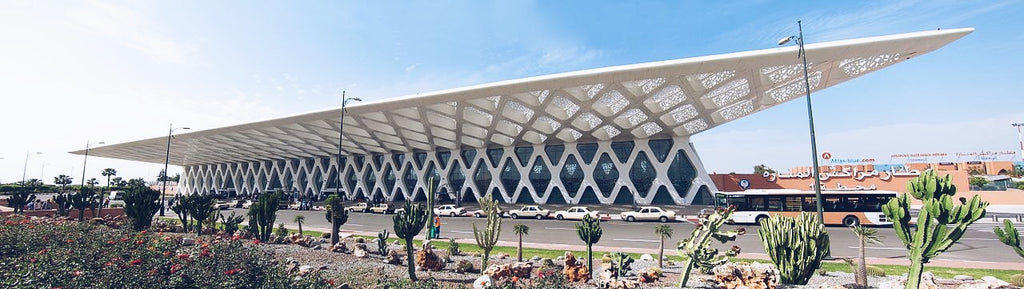 Menara International Airport and Travel Pouch