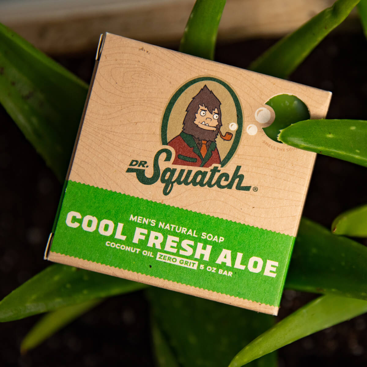 Dr. Squatch Bar Soap, Cool Fresh Aloe