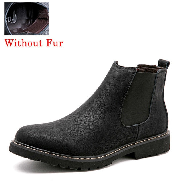 winter chelsea boots mens