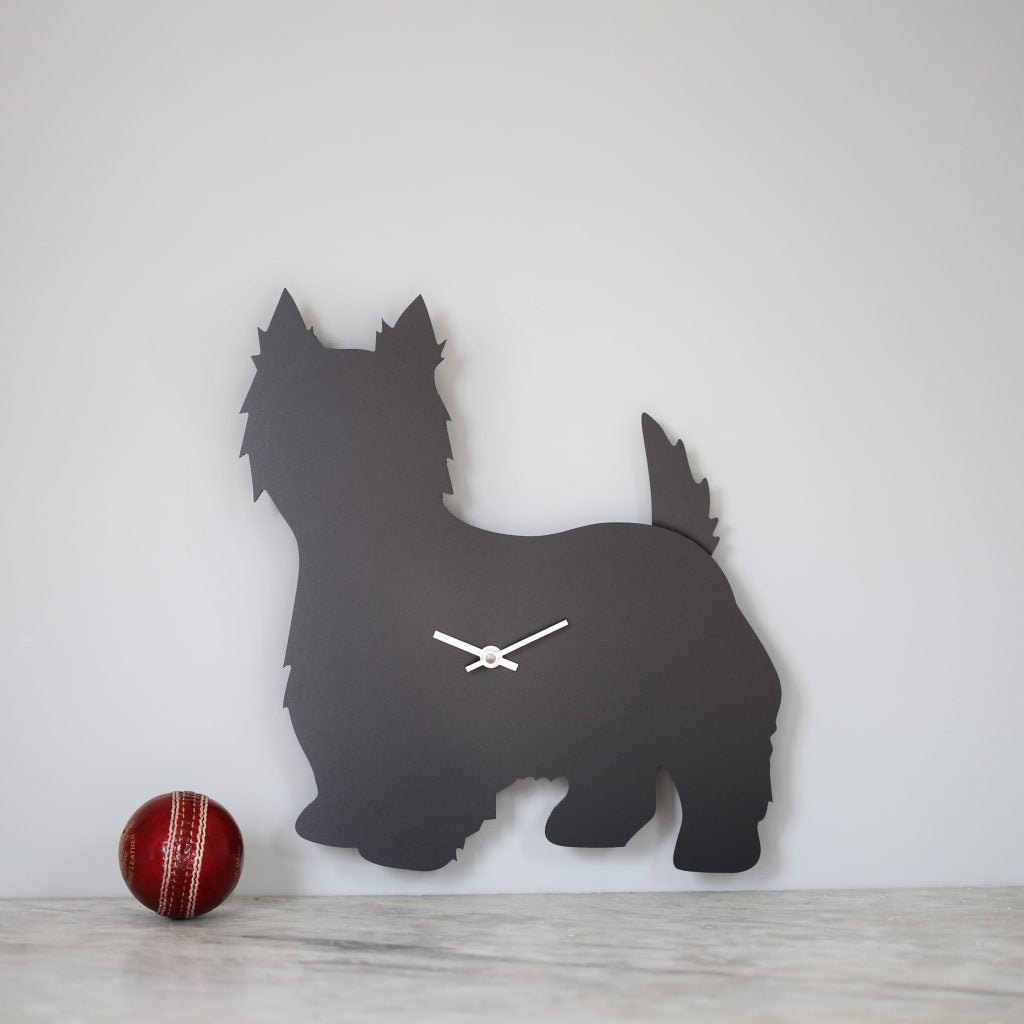 Dog Clock with Wagging Tail | Annabel James