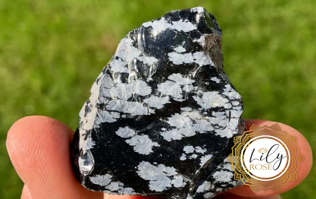 Snowflake Obsidian Gemstone Uses Crystal Healing Properties Lily Rose Jewelry Co