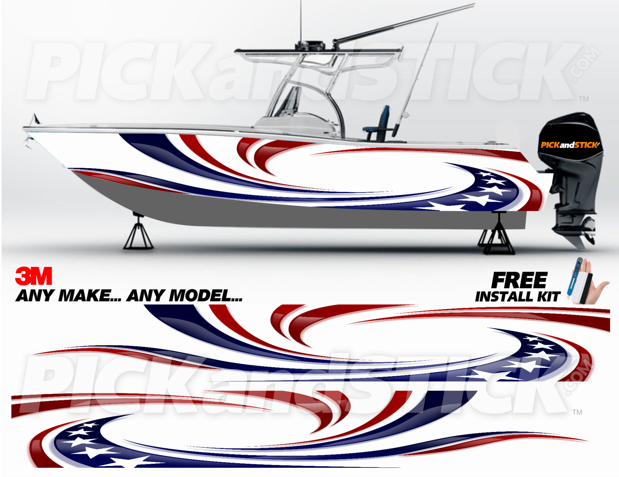 The Decal Guys, Inc. - boat we designed and wrapped for Discovery