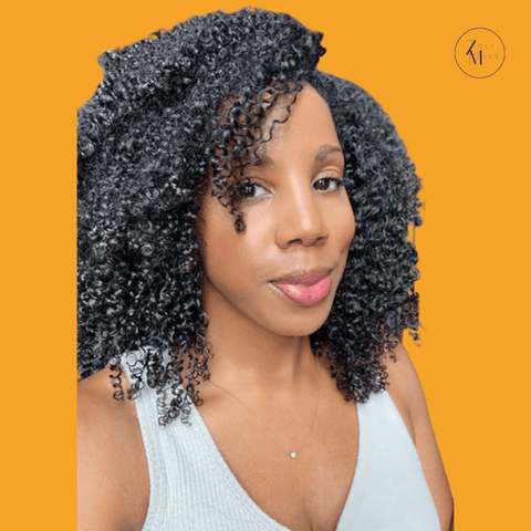 extensions à clips afro kinky curly ondulé cheveux naturels zolimiss