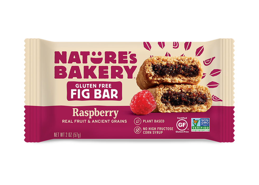 Nature's Bakery Ancient Grains Fig Bar - Raspberry (Gluten Free): 36 bars