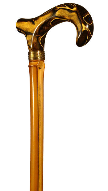 Bamboo Walking Cane - Derby and Fritz