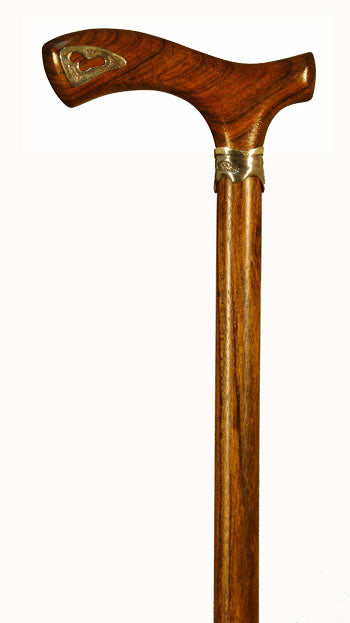 Premium African Wood Solid Walking Stick with Fritz Handle – The Walking  Stick Company
