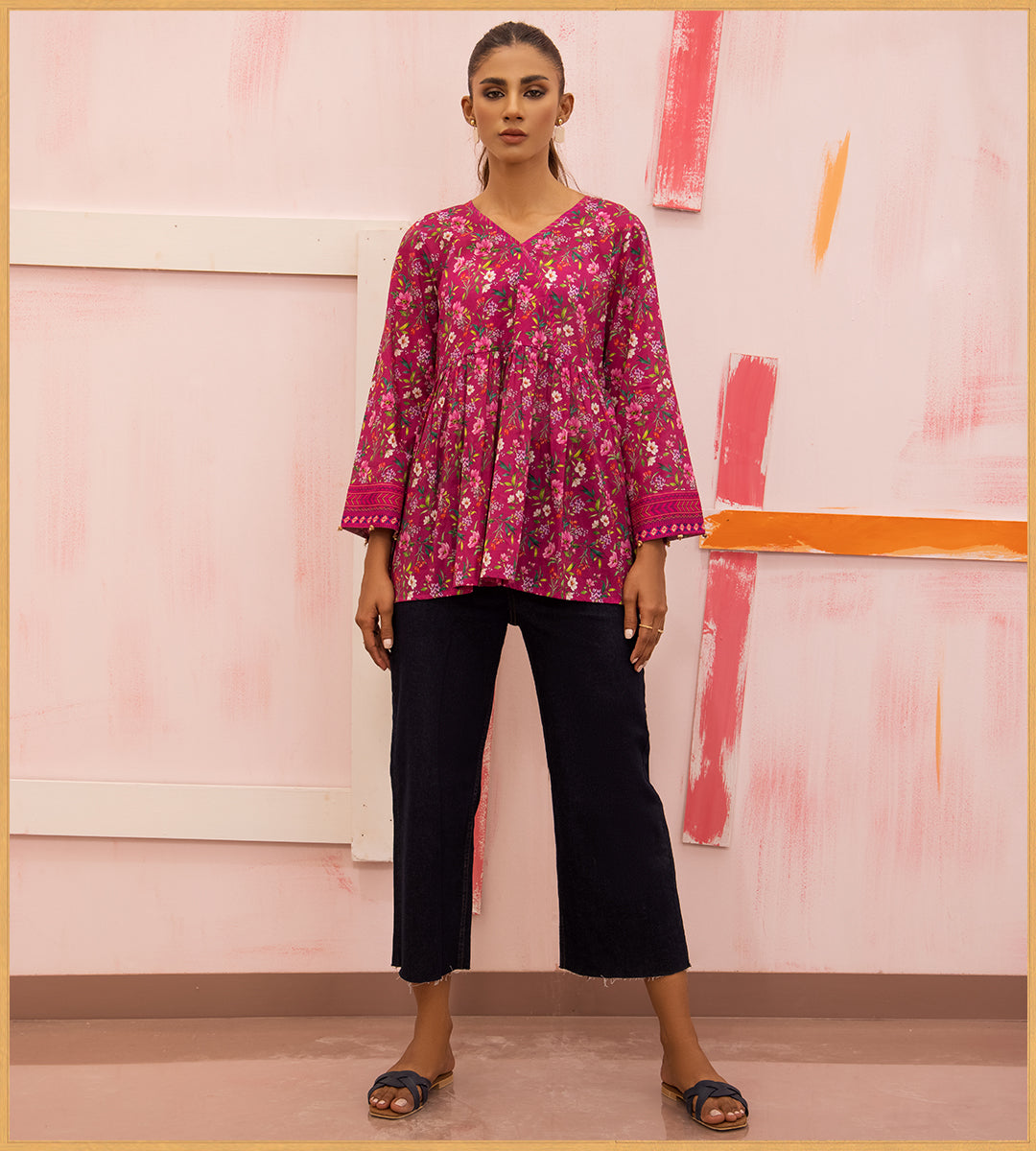 Women's Lawn : BOSSY PINK – Yellow Clothing