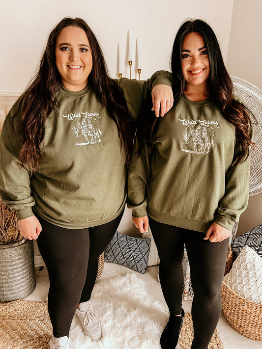 Crazy for Cows Monogram Sweatshirt – The White Stitch Boutique + Miss  Monogram