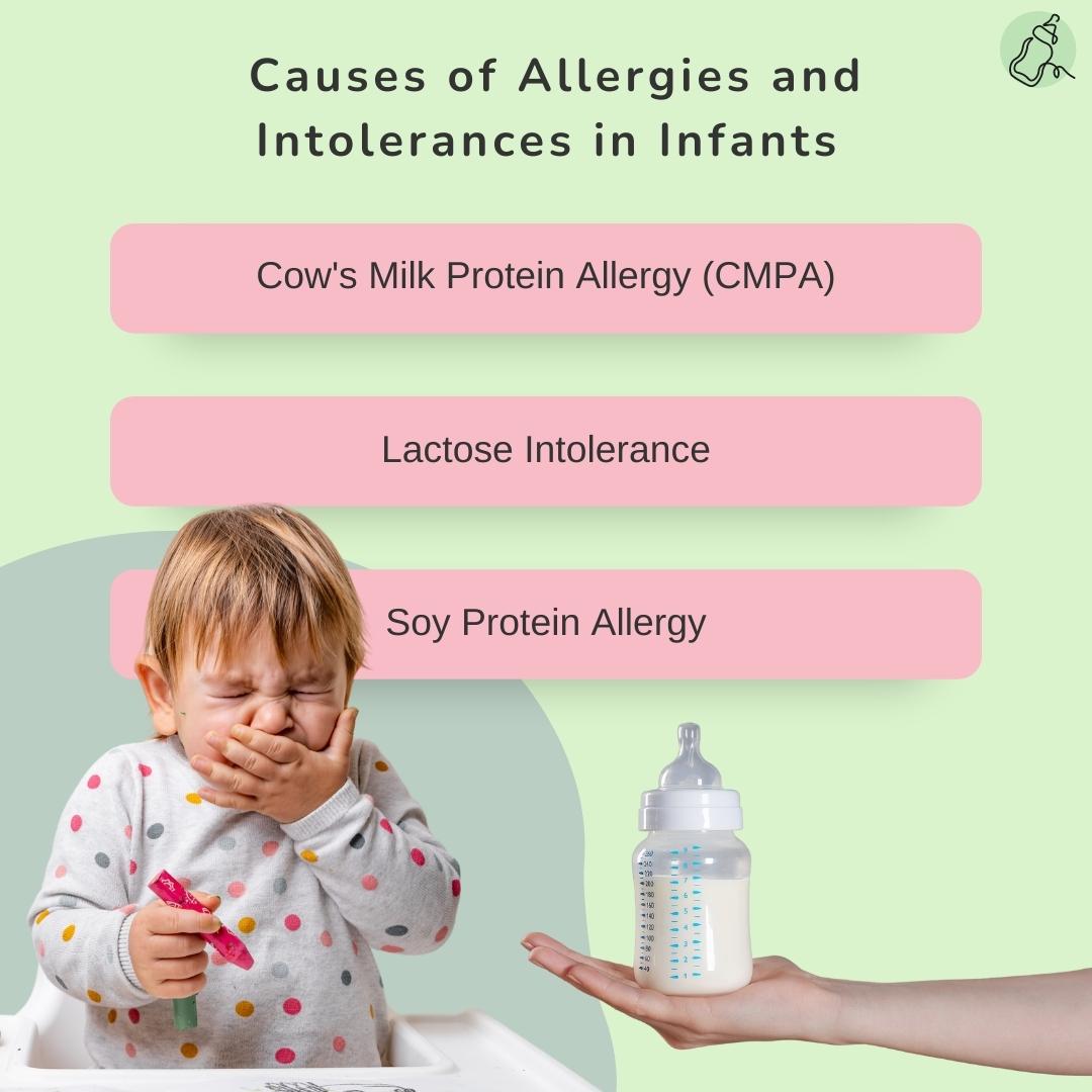 Causes of Allergies and Intolerances in Infants ~ Baby Milk Bar