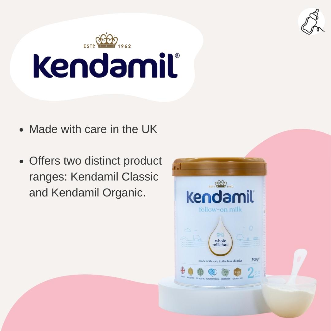 Kendamil Organic Baby Formulas: Features and Benefits - Baby Milk Bar