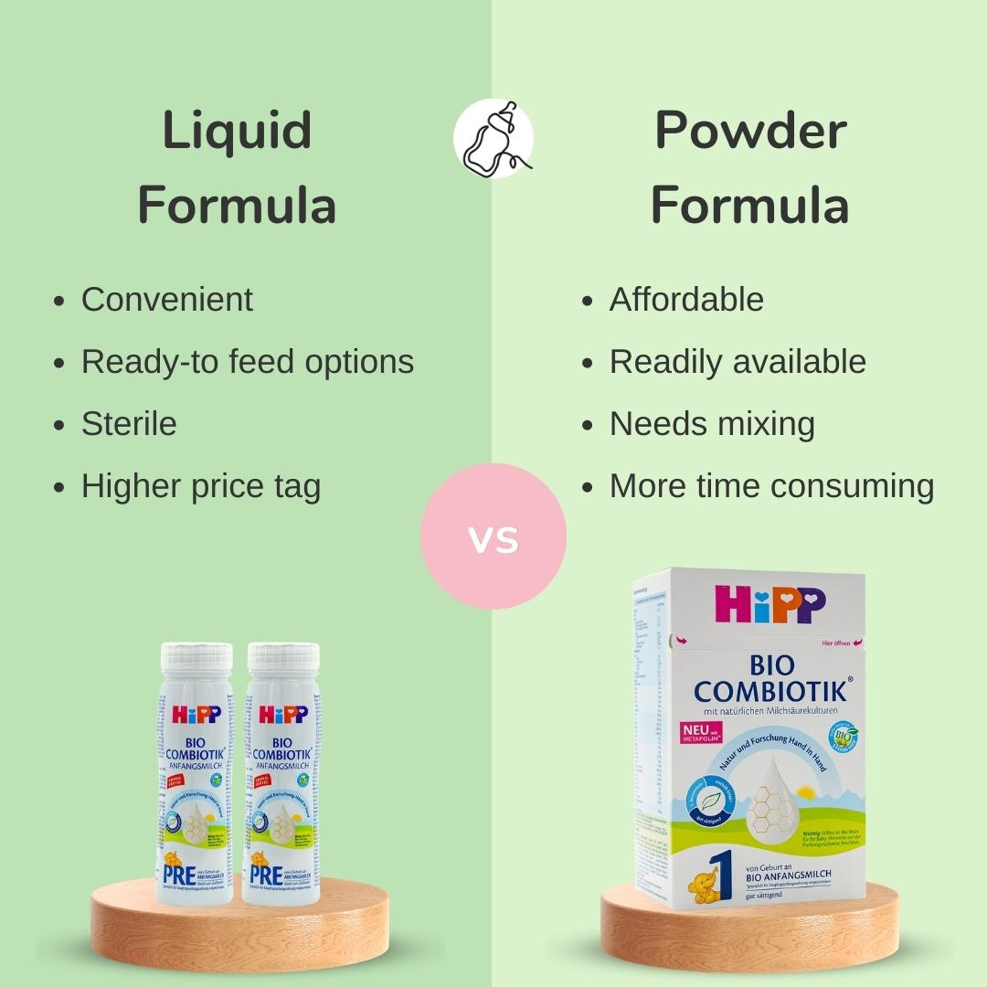 Liquid vs Powder Formula - Baby Milk Bar