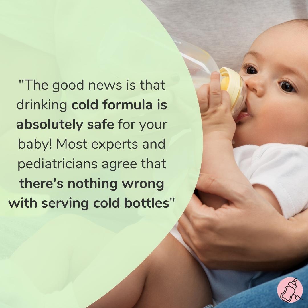 Cold Formula is Safe ~ Baby Milk Bar