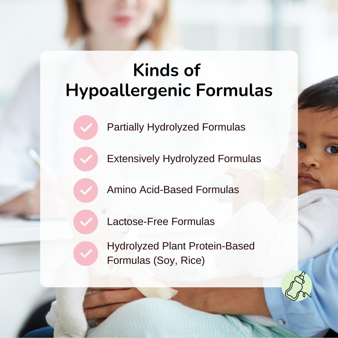 Kinds of  Hypoallergenic Formulas ~ Baby Milk Bar