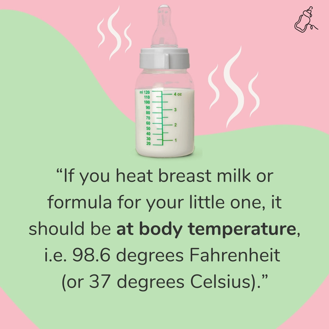 Guidelines for Warming Baby Formula - baby milk bar