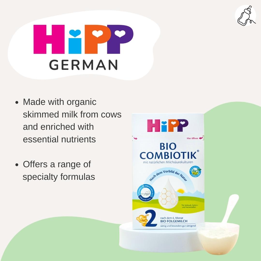 HiPP Formula German Version: Features and Benefits - Baby Milk Bar