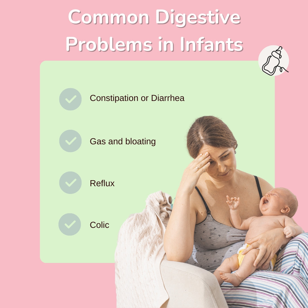 Common digestive problems in infants - Baby Milk Bar