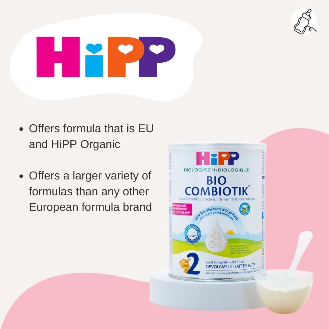 HiPP Organic Baby Formulas: Features and Benefits - Baby Milk Bar