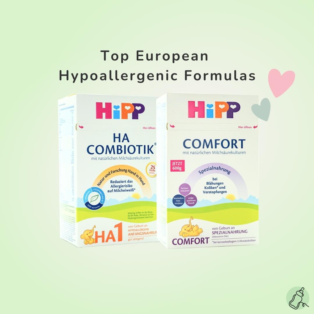 Top European  Hypoallergenic Formulas ~ Baby Milk Bar