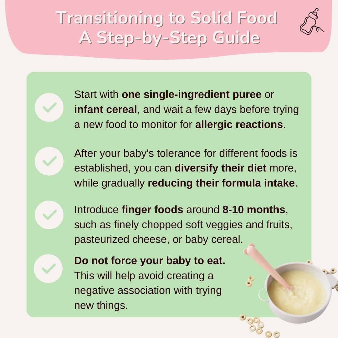 Transitioning to Solid Food - Baby Milk Bar