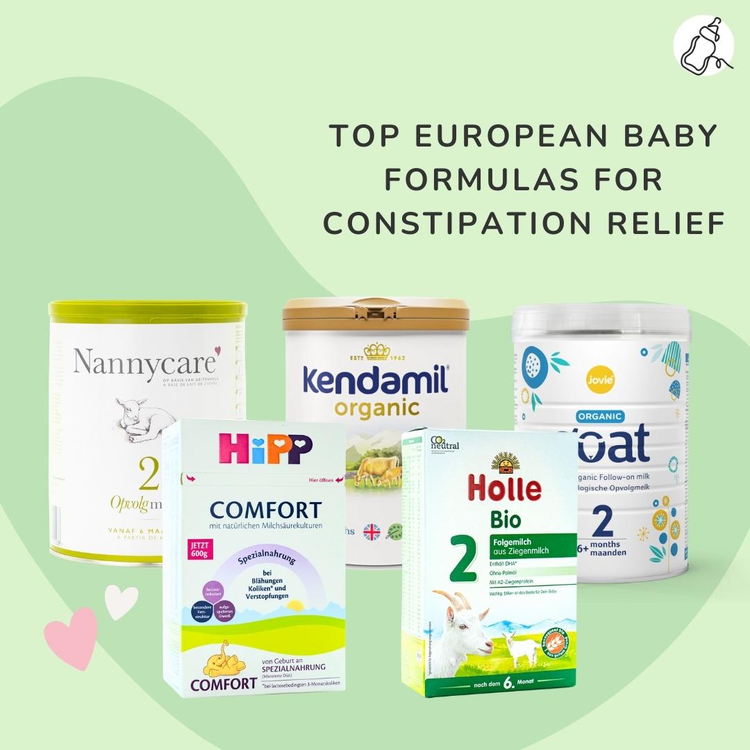 Top European Baby Formulas for Constipation Relief ~ Baby Milk Bar