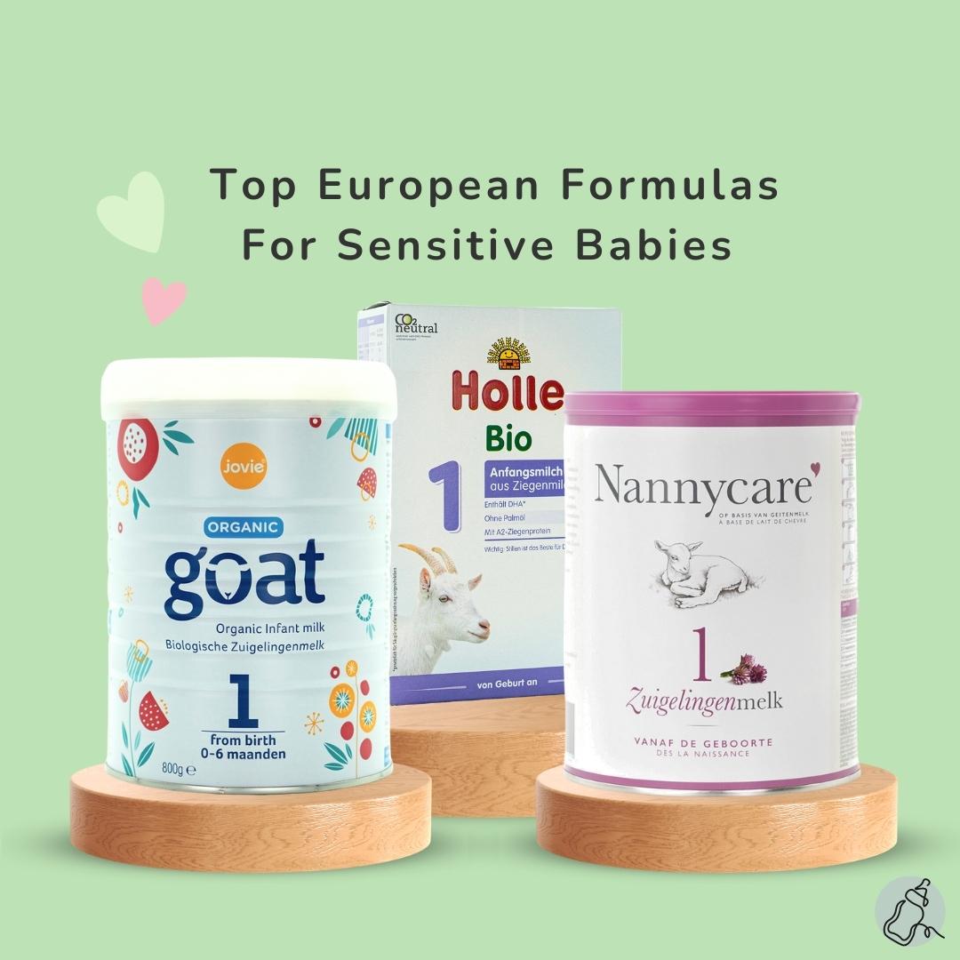 Top European Formulas For Sensitive Babies ~ Baby Milk Bar