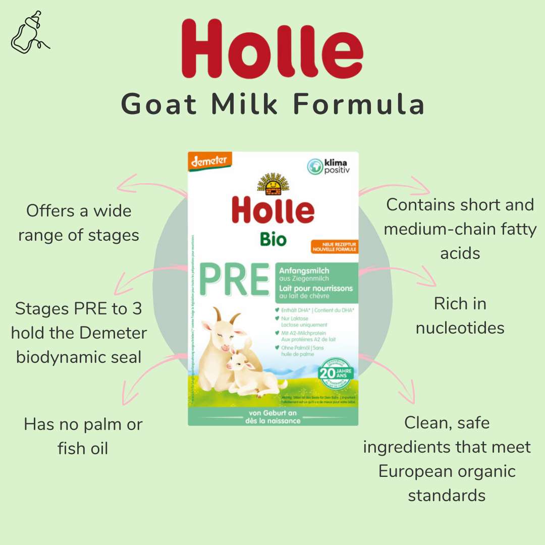 Holle goat milk formula