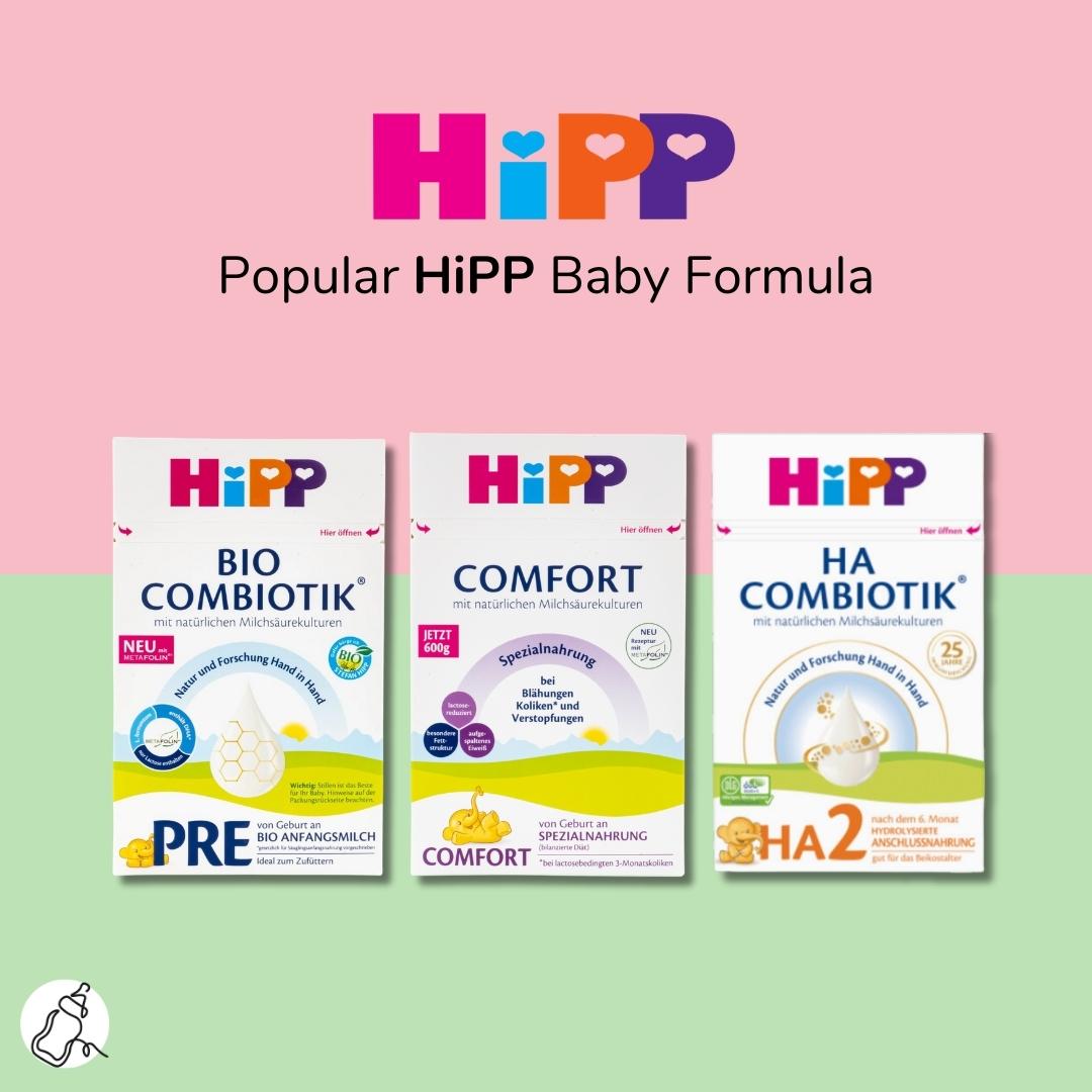 Popular HiPP Options - Baby Milk Bar
