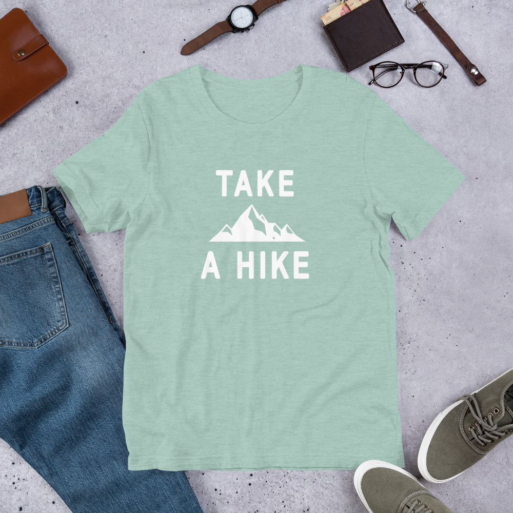 Take a Hike with Mountains T-Shirt – Getaway Couple