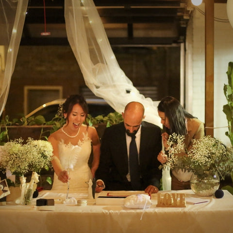 Pizzaria wedding