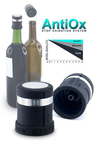 Botsing Kilauea Mountain Bedenken Pulltex AntiOx Wine Stopper M-Box - Black *NEW – The Wine House Limited