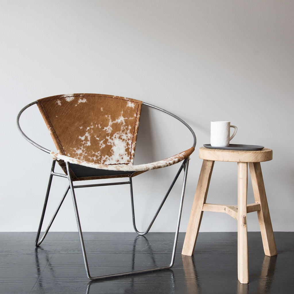 manifest cowhide chair – maa interiors