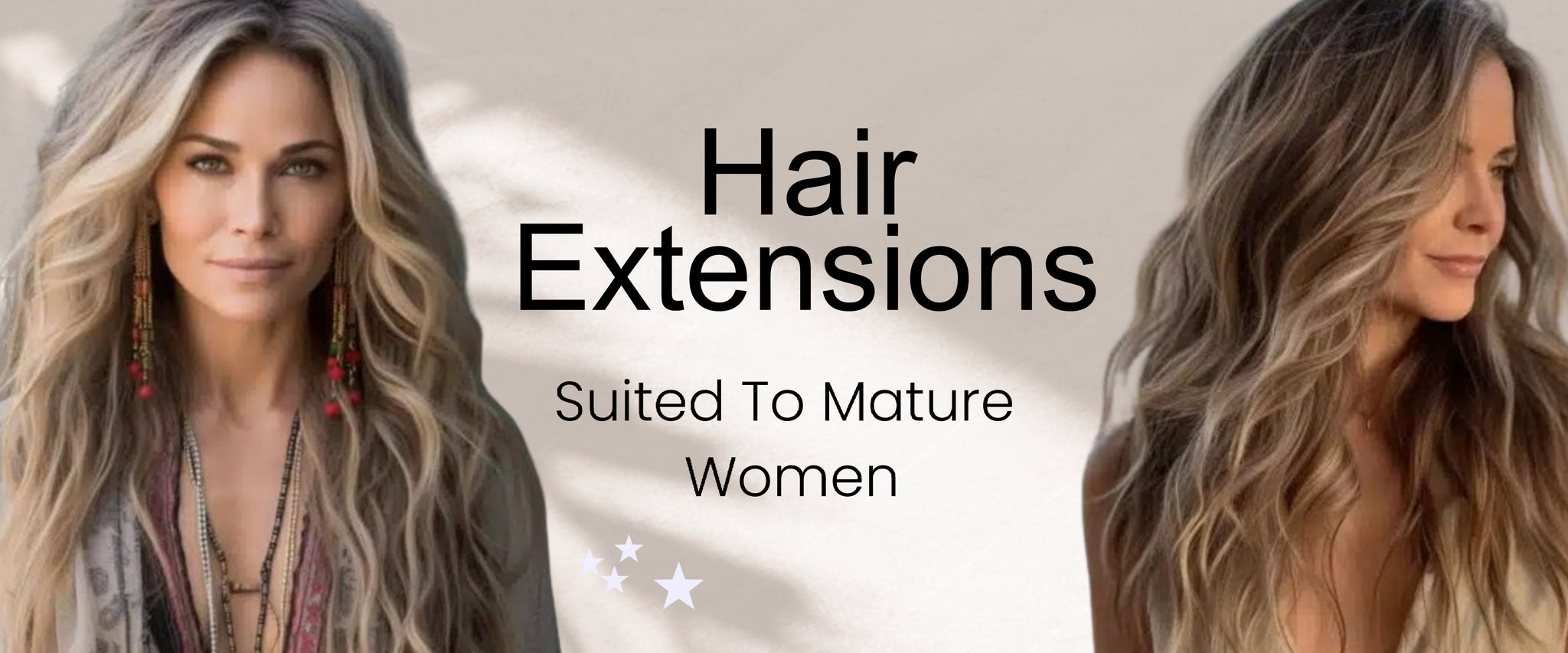 hair extensions for mature women