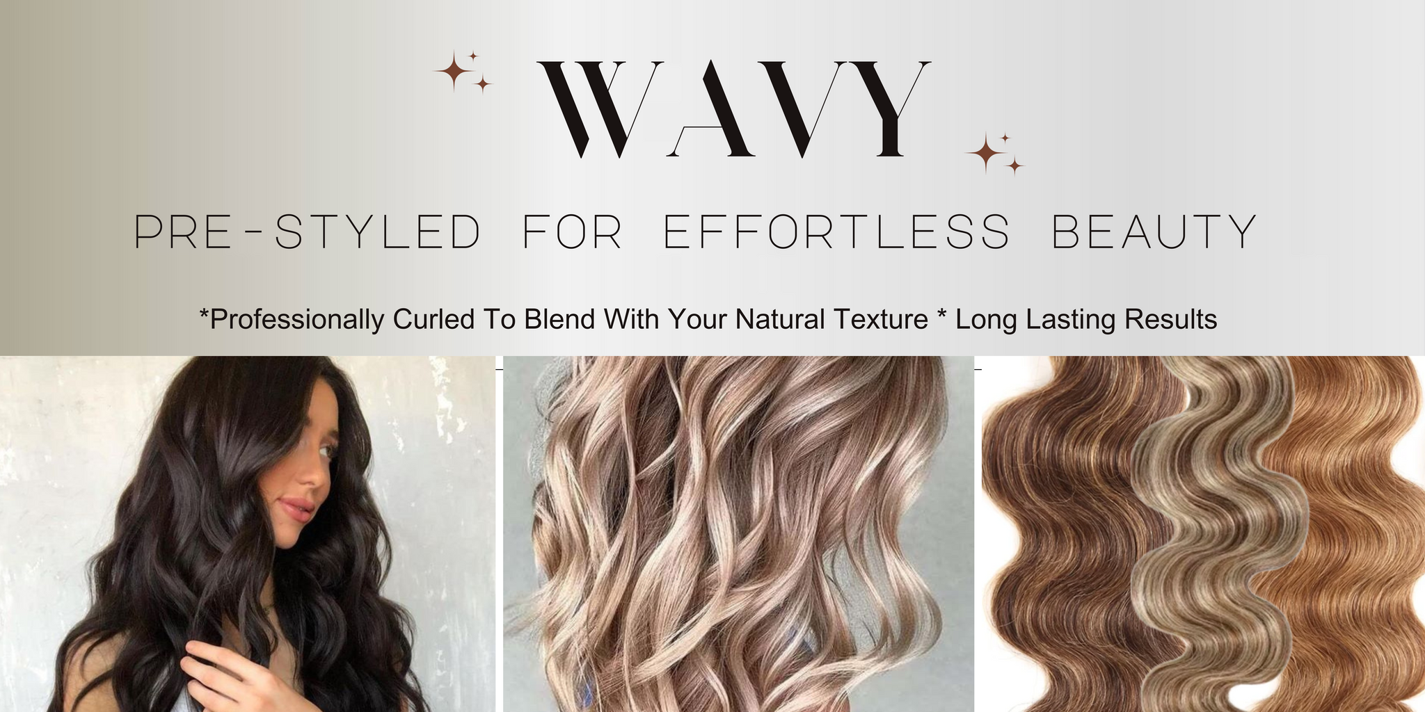 WAVY CLIP-IN HAIR EXTENSIONS – Pure Remy Hair Extensions