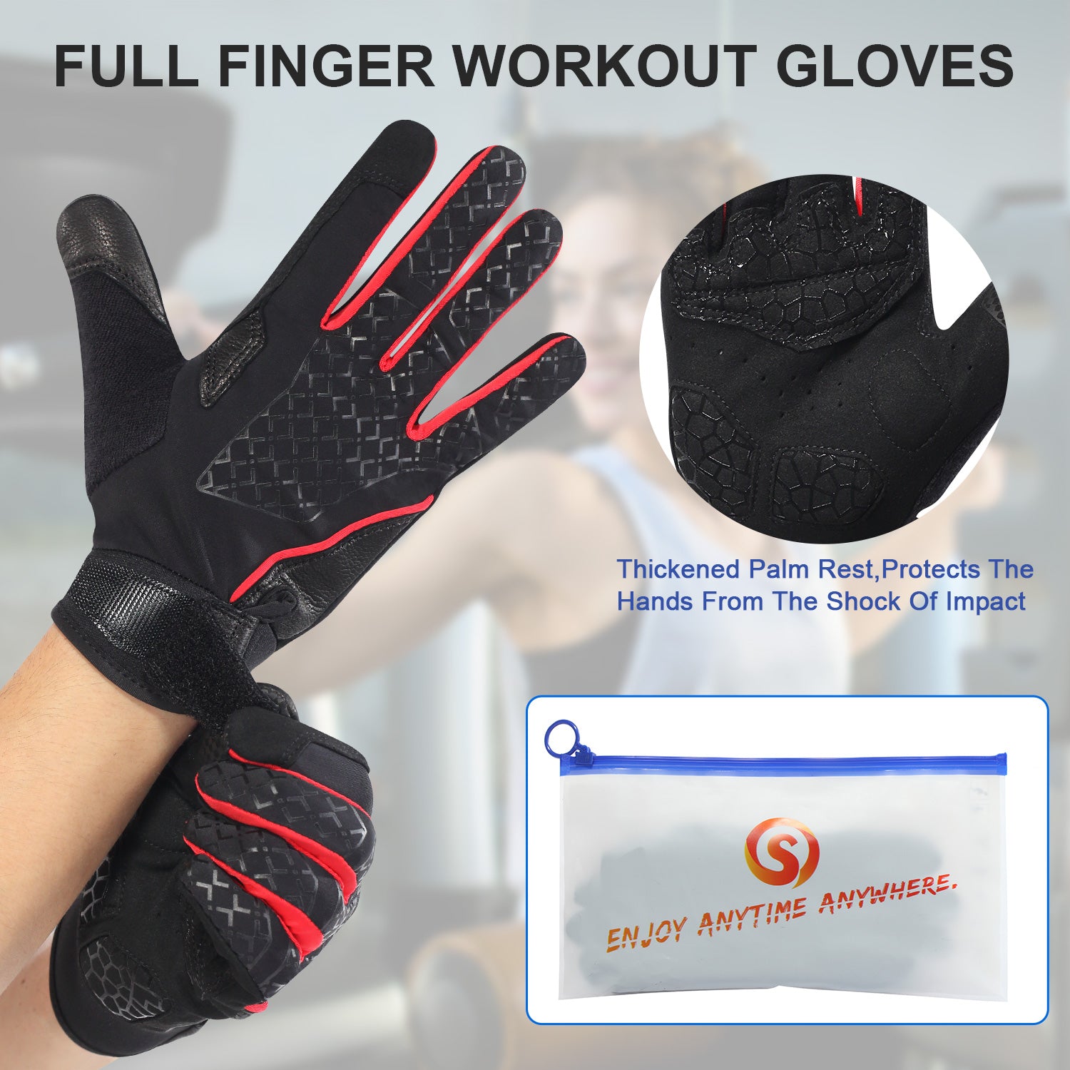 Fitness Gloves - Day Wolf