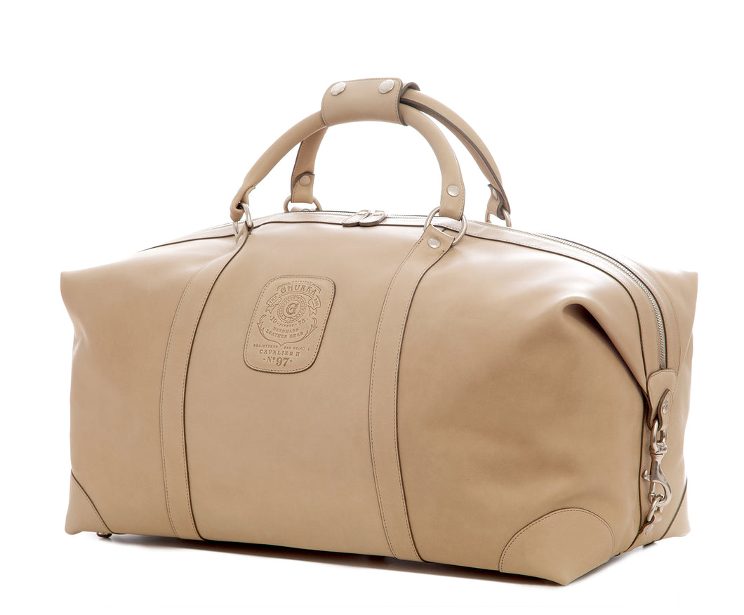 Cavalier II No. 97 Medium Leather Duffel Bag | Ghurka Sale
