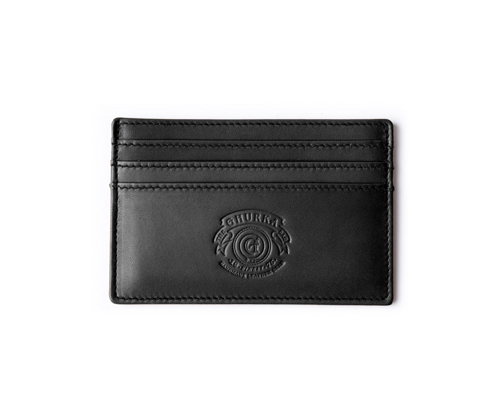 Sherrill & Bros. Crocodile Skin Credit Card Case