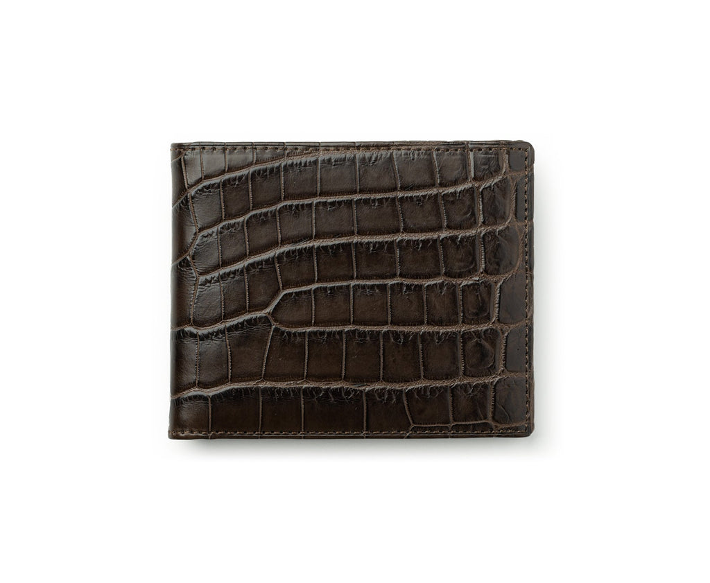 Classic Wallet No. 101 | Black Crocodile Wallet | Ghurka