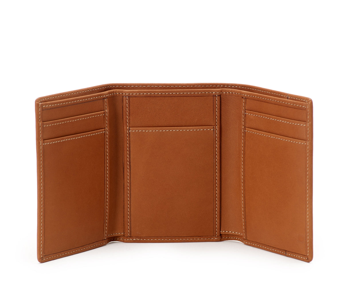 LEATHER TRIFOLD WALLET No. 118 | Ghurka
