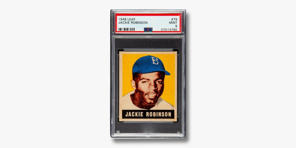 24. 1948 Leaf #79 Jackie Robinson Rookie Card