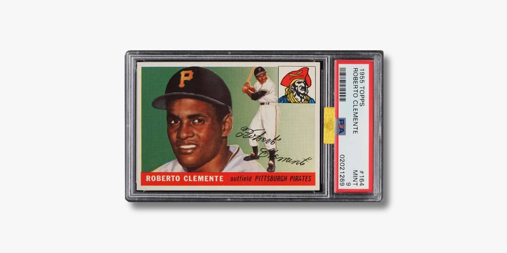 1955 Topps #164 Roberto Clemente Rookie Card
