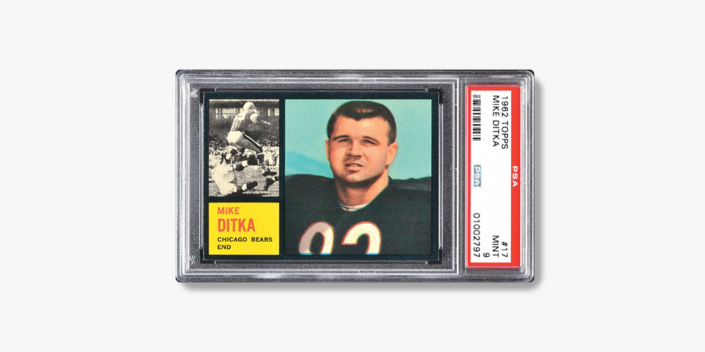 1962 Topps Mike Ditka #17