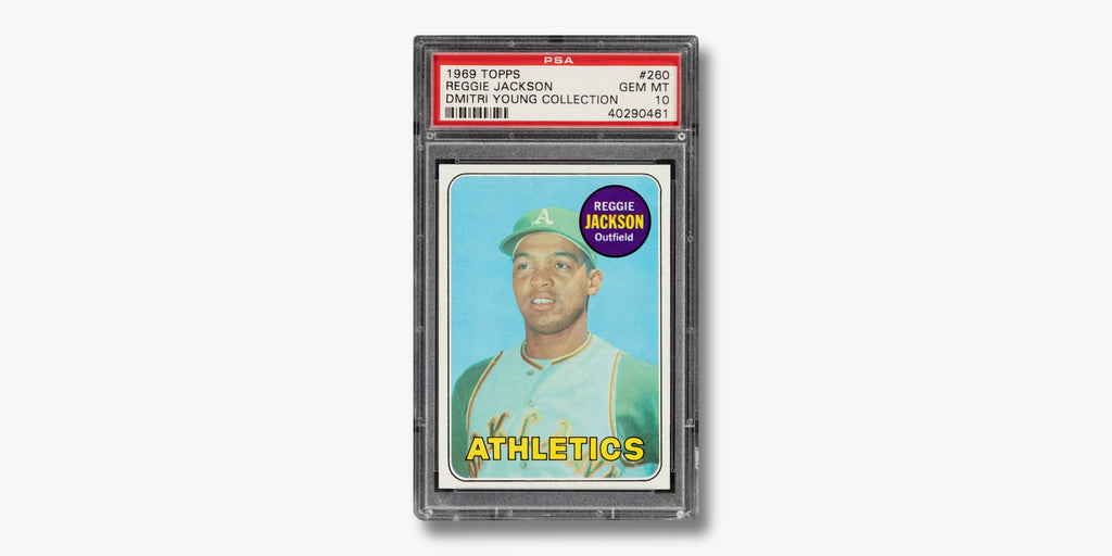 1969 Topps Reggie Jackson