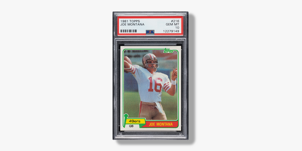 1981 Topps Joe Montana #216