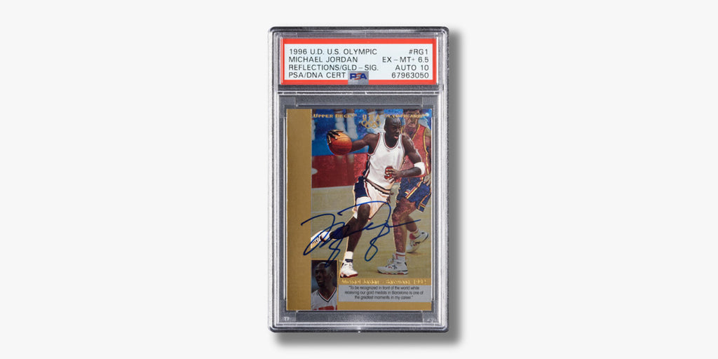 Upper Deck U.S. Olympic Champions Michael Jordan (Reflections of Gold-Signatures)