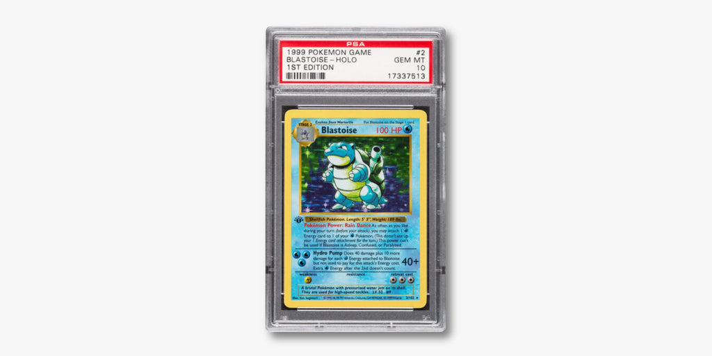 1999 Pokémon Game Blastoise - Holo 1st edition