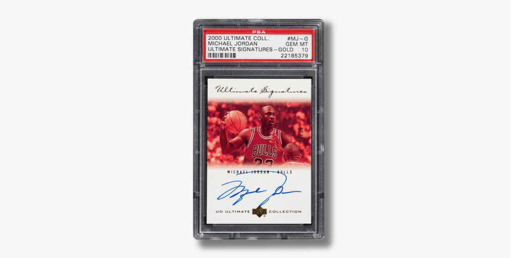 2000 Ultimate Collection Michael Jordan Ultimate Signatures Gold (#21/25)
